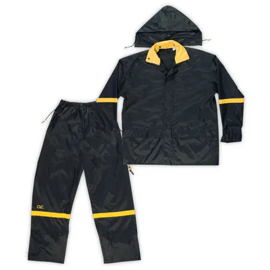 CLC R103M 3-Piece Deluxe Nylon Rain Suit