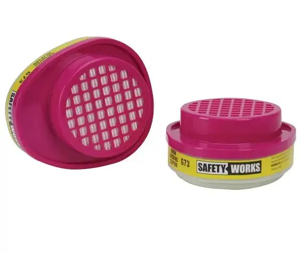 Safety Works SWX00325 Multi-Purpose Respirator Replacement Cartridges