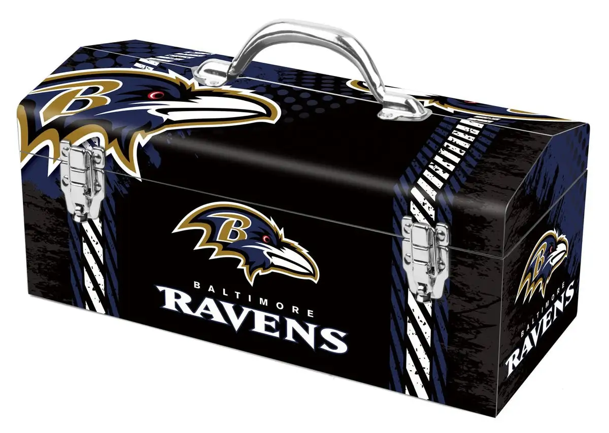 Sainty International 79-303 Baltimore Ravens Art Deco Tool Box