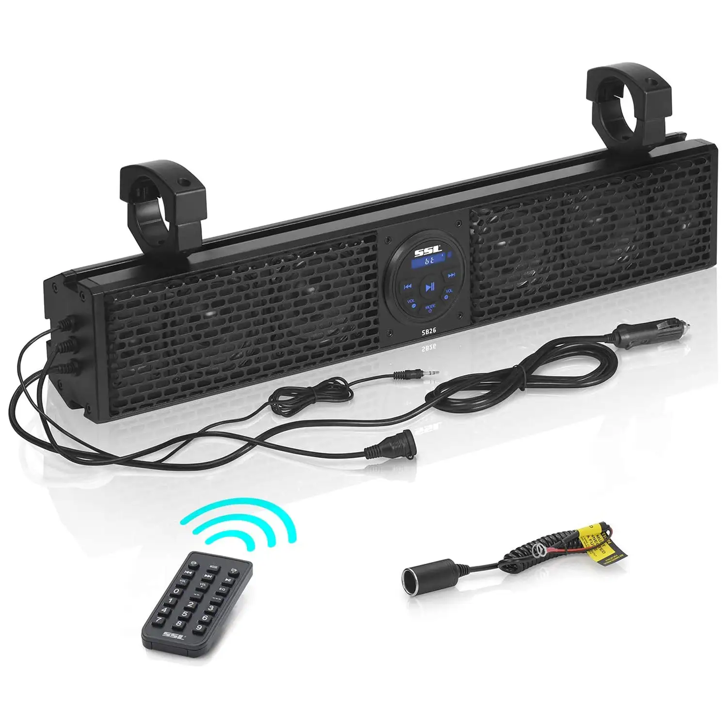 SOUNDSTORM 26 Inch Class A/B Audio System Bluetooth Sound Bar Speaker w/ Remote