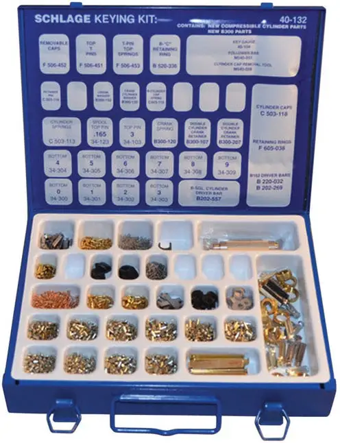 Schlage 40-132 Retail Keying Kit