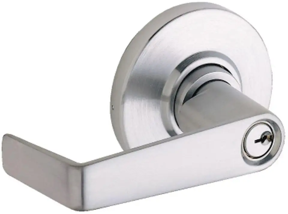 Schlage AL53PDSAT626 Entrance Lock Saturn Lever