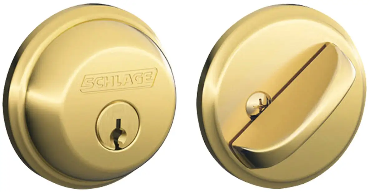 Schlage B60505 Single Cylinder Deadbolt