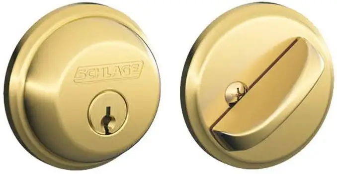 Schlage B60605 One Side Keyed Deadbolt