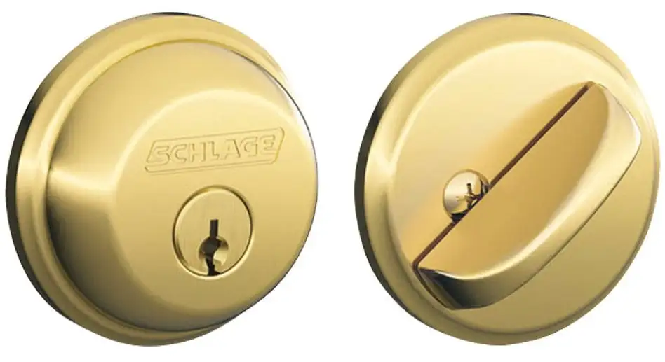 Schlage B60NV505 Single Cylinder Deadbolt