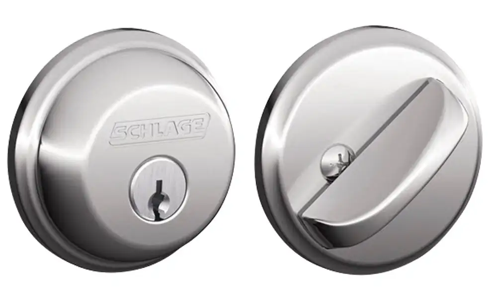 Schlage B60NV625 Single Cylinder Deadbolt