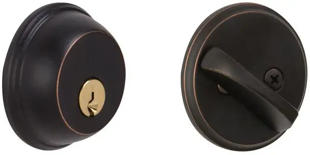 Schlage B60NV716 Single Cylinder Deadbolt