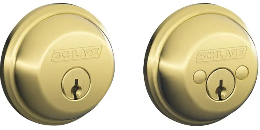 Schlage B62NV505 Double Cylinder Deadbolt