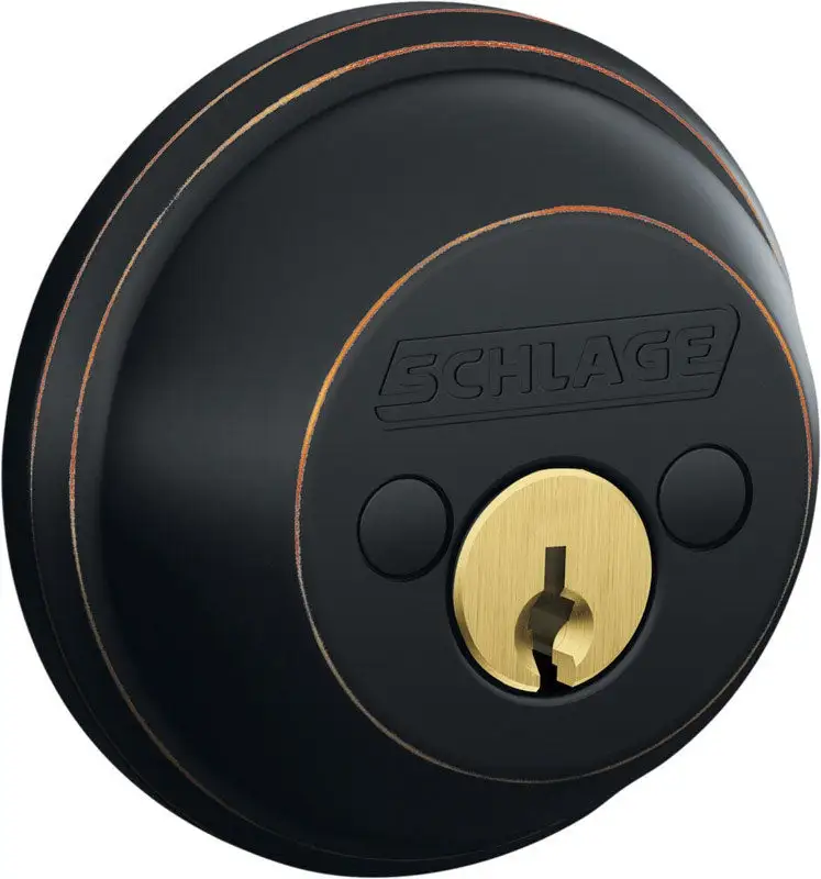 Schlage B62NV716 Residential Double-Cylinder Deadbolt