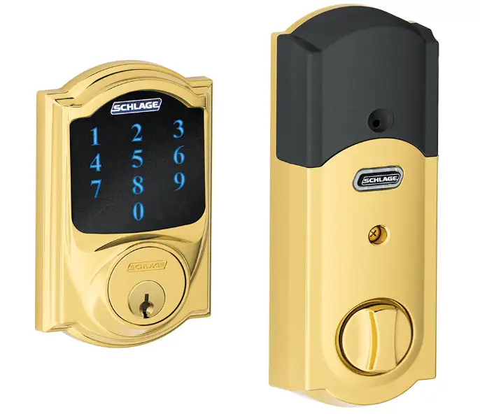 Schlage BE469NXVCAM505 Camelot Touchscreen Deadbolt