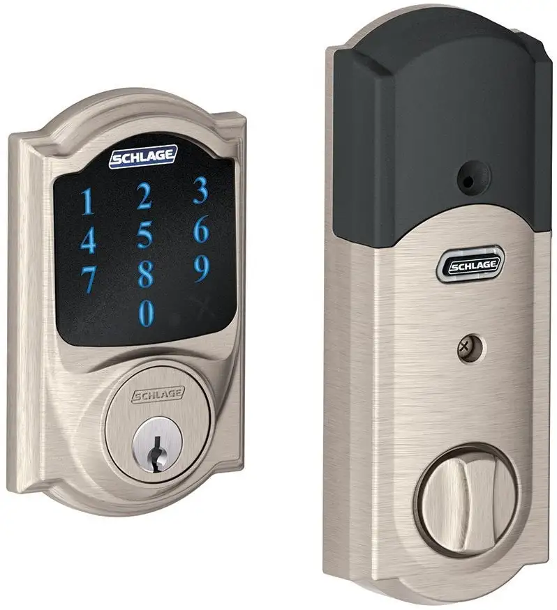 Schlage BE469NXVCAM619 Camelot Touchscreen Deadbolt