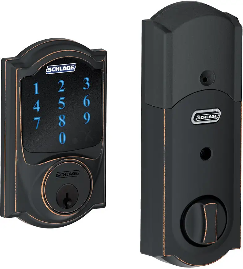 Schlage BE469NXVCAM716 Camelot Touchscreen Deadbolt