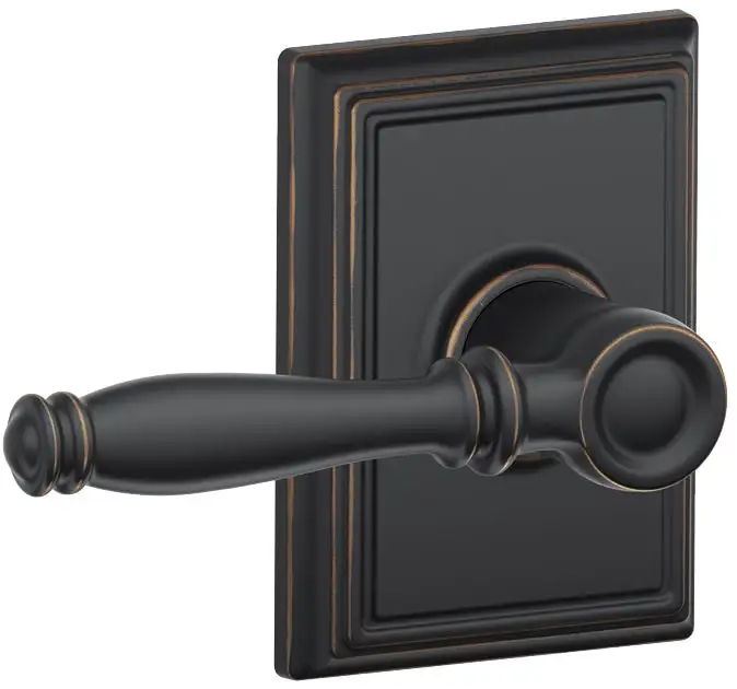 Schlage F10VBIR716ADD Birmingham Passage Lockset