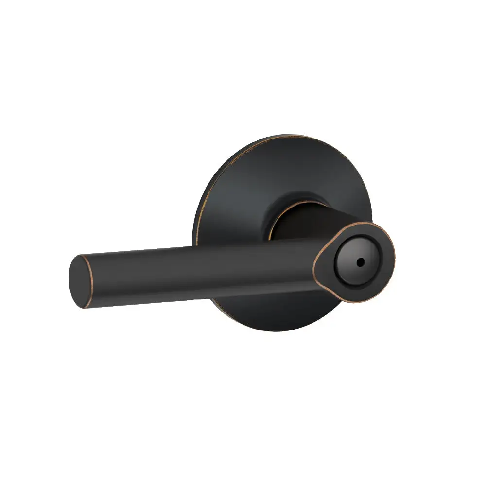 Schlage F40 BRW 716 Broadway Privacy Lever