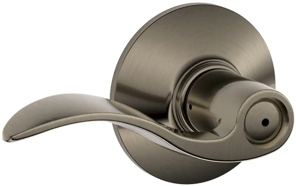 Schlage F40VACC620 Accent Privacy Lever