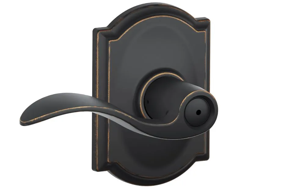 Schlage F40VACC716CAM Privacy Lever Lockset