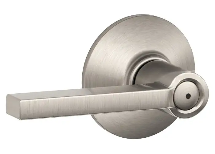 Schlage F40VLAT619CEN Latitude Privacy Lever Lockset