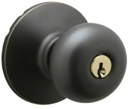 Schlage F51 PLY716 Plymouth Entry Knob Lockset