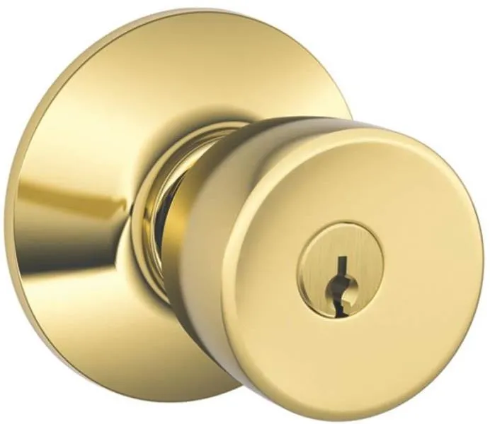 Schlage F51A BEL505KA4 Bell Entry Knob Lockset