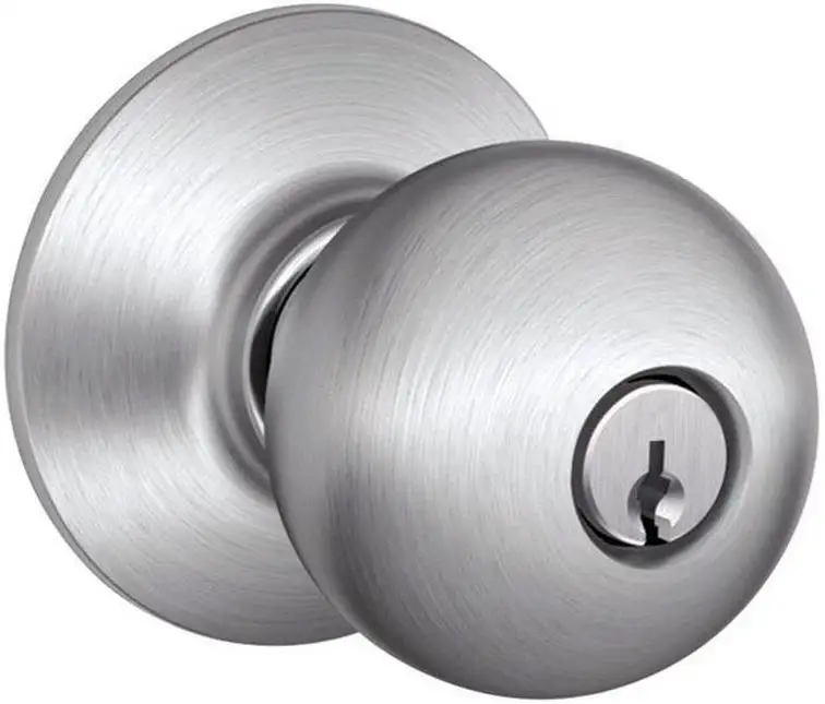 Schlage F51CSVORB626 Orbit Keyed Door Knob