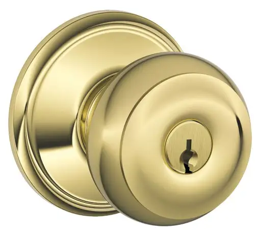 Schlage F51GEO505 Georgian Entry Knob Locksets