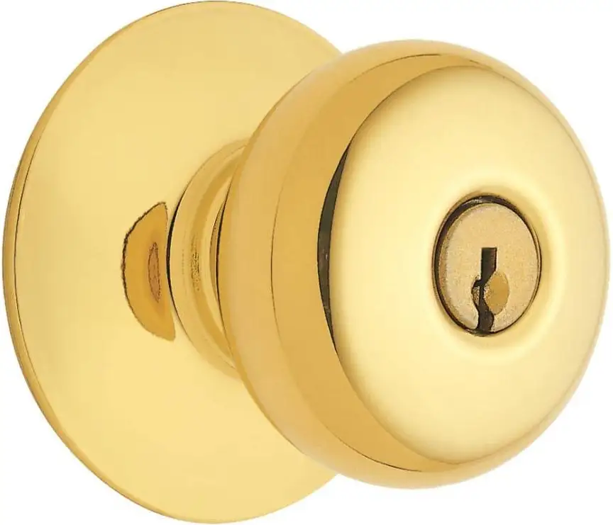 Schlage F51NPLY505K4 Plymouth Keyed Entry Knob