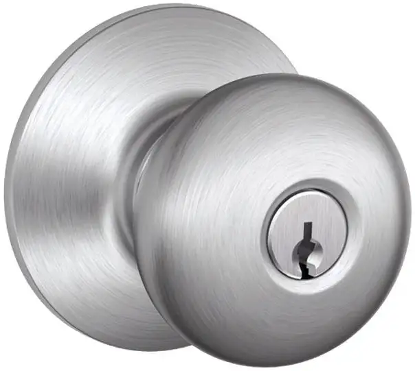 Schlage F51NPLY626K4 Plymouth Keyed Entry Knob