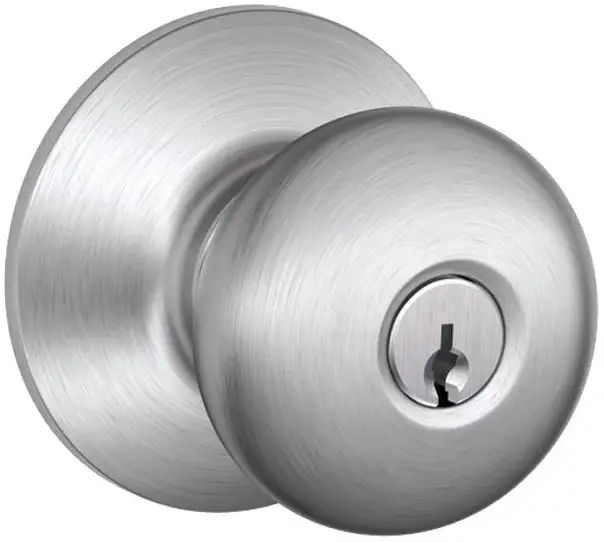 Schlage F51NPLY626KA4 Plymouth Entry Knob Lockset