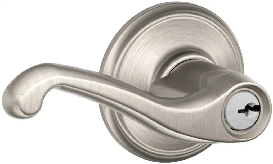 Schlage F51VFLA619 Flair Entry Lever