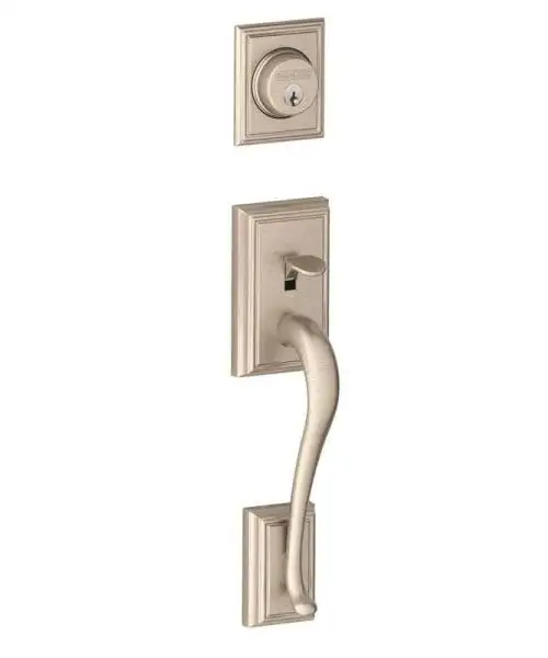 Schlage F58ADD619 Transitional Exterior Handleset