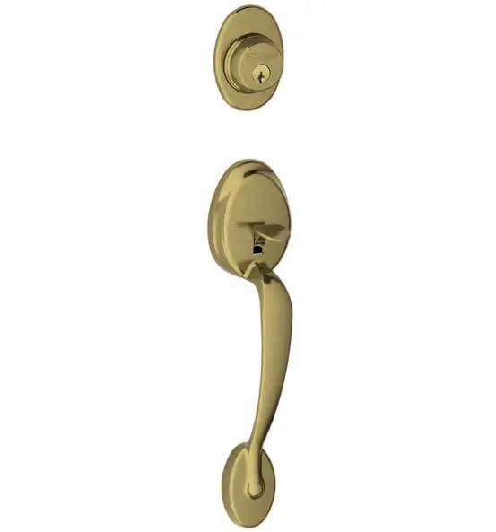 Schlage F58PLY609 Plymouth Exterior Handleset