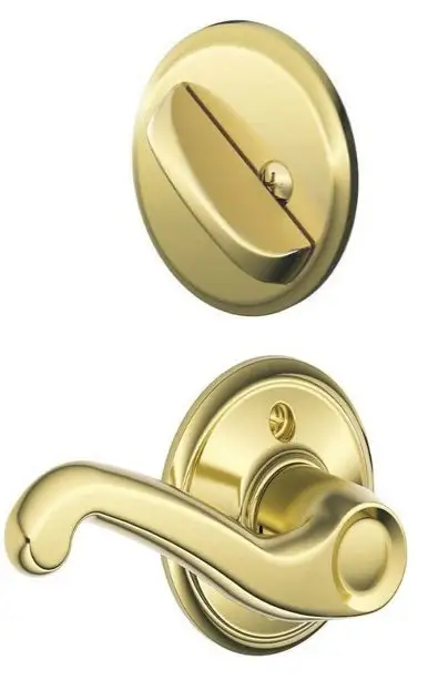 Schlage F59FLA605LH Flair Inside Left Handed Trim