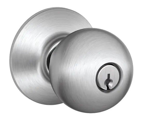 Schlage F80CSVORB626 Orbit Storeroom Knob