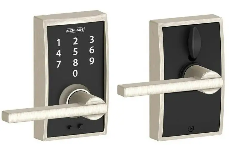 Schlage FE695VCEN619LAT Touch Century Lock with Latitude Lever