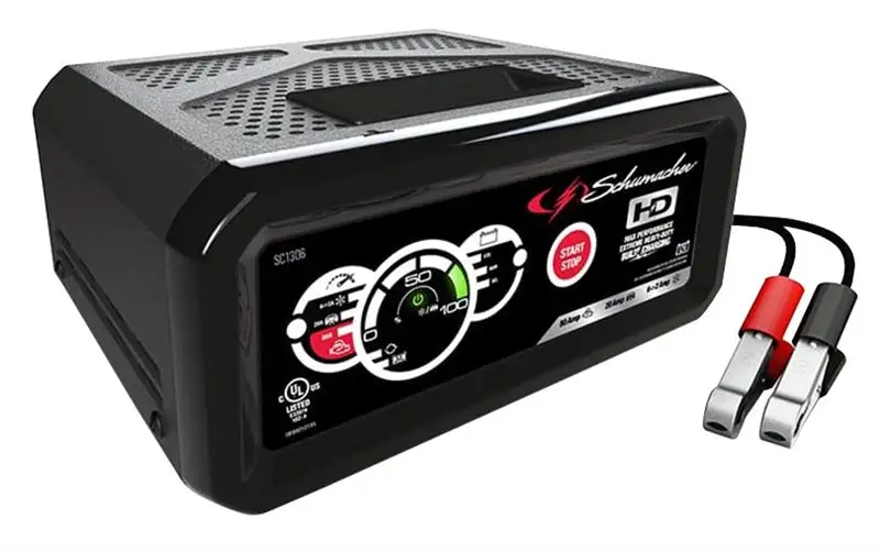 Schumacher SC1306 Automatic Battery Charger With Engine Start