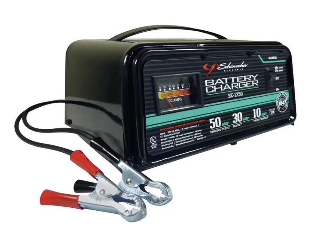 Schumacher SE12-50 Manual Traditional Battery Charger