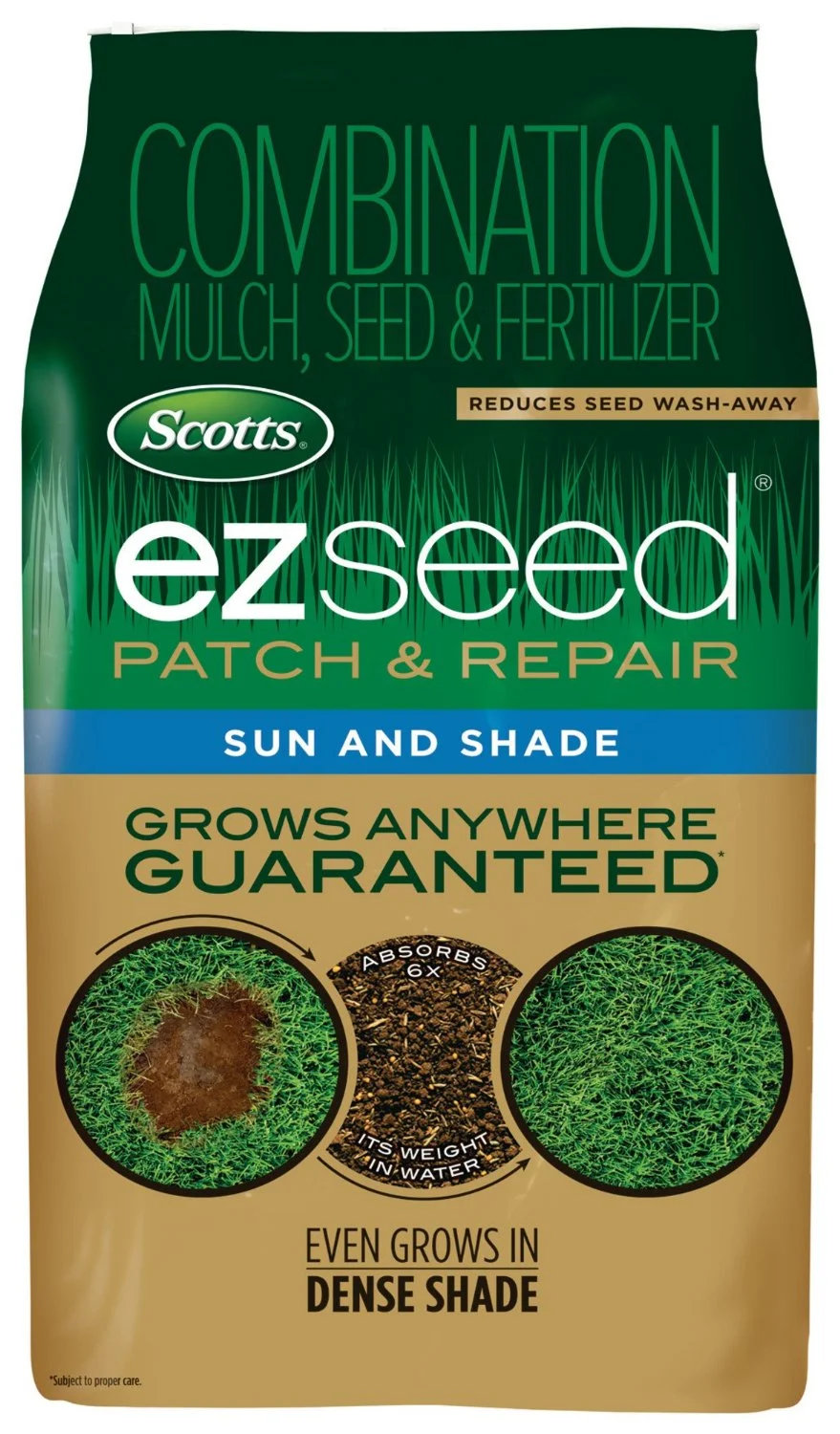 Scotts 17540 EZ Seed Patch & Repair Sun & Shade Lawn