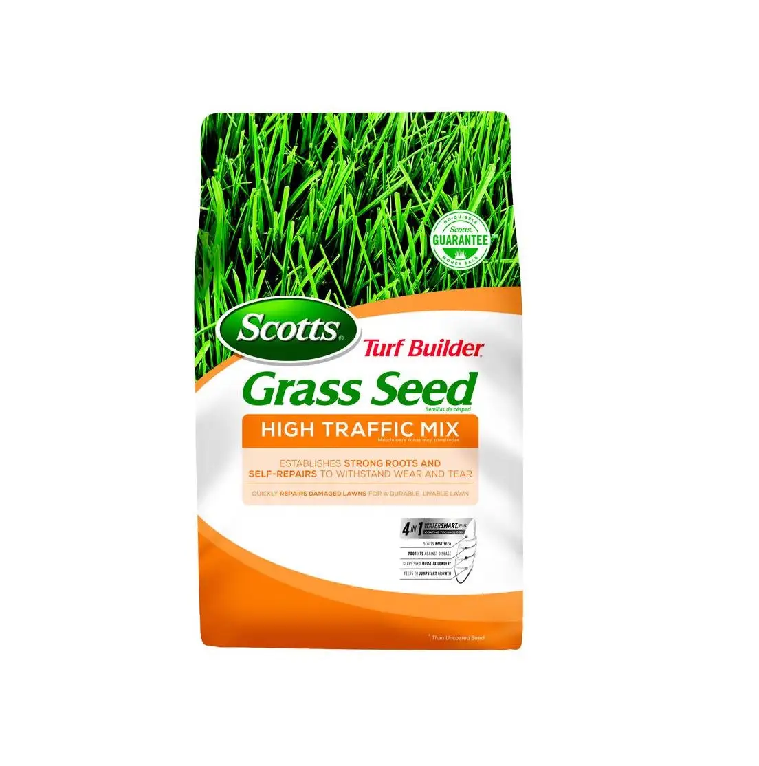 Scotts 18277 Turf Builder High Traffic Mixed Sun or Shade Grass Seed