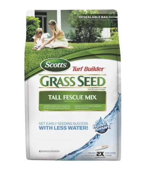 Scotts 18346 Turbo Builder Tall Fescue Grass Seed