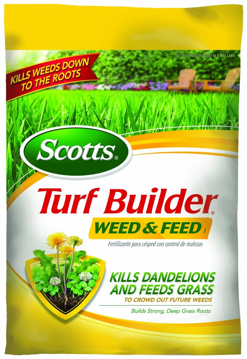 Scotts 29725 Turf Builder Weed and Feed