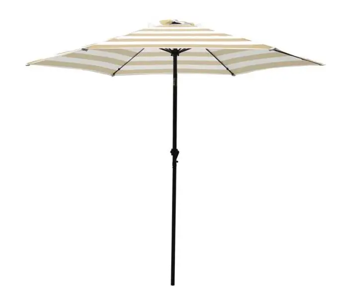 Seasonal Trends UM90BKOBD04/WT Market Umbrella