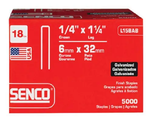 Senco L15BAB Galvanized Staples