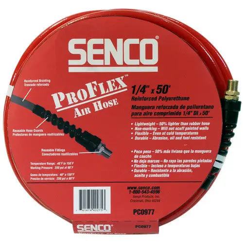 Senco PC0977 Proflex Reinforced Polyurethane Air Hose