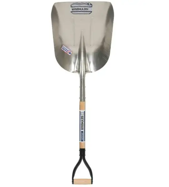 Seymour 49265 Aluminum Grain Scoop with Hardwood Handle