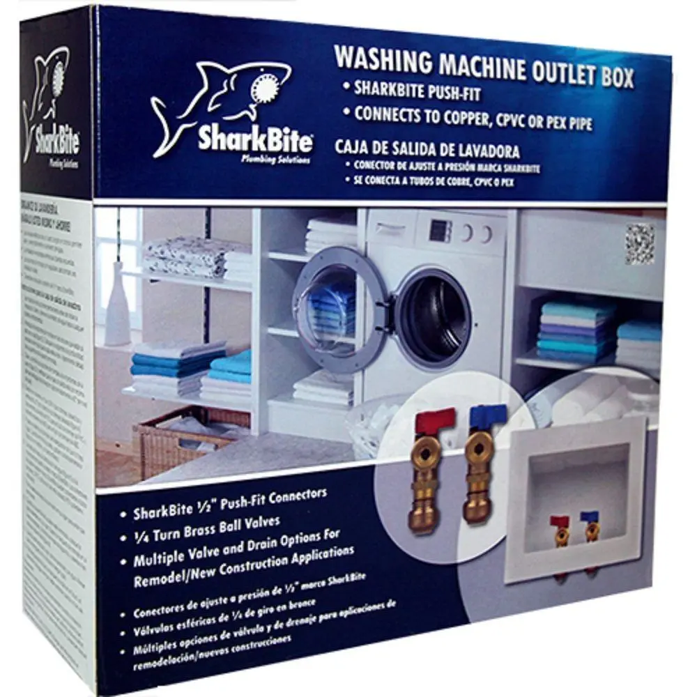 SharkBite 24763 Washing Machine Outlet Box