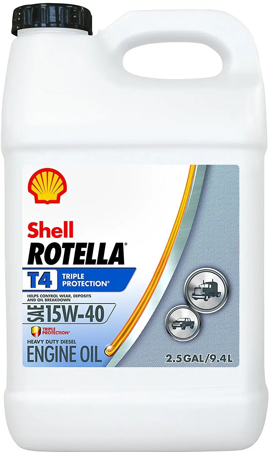 Shell 550045127 Rotella T4 Triple Protection Motor Oil