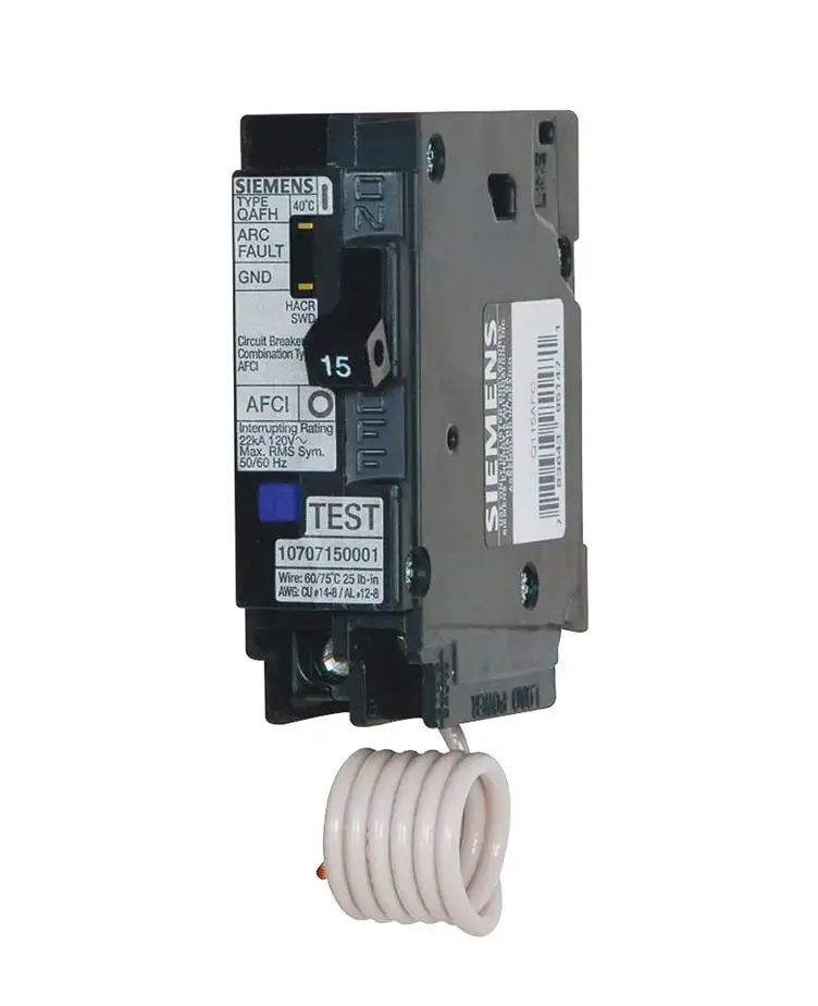 Siemens QA115AFC Arc Fault Circuit Breaker