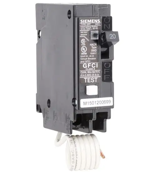 Siemens QF120A Ground Fault Circuit Breaker