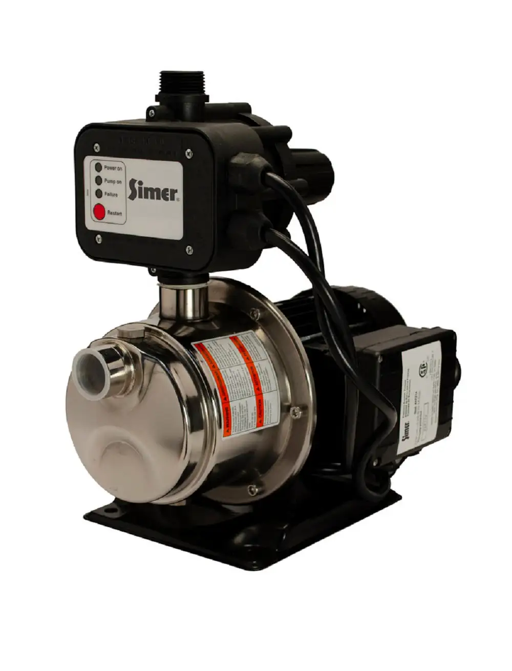 Simer 4075SS-01 Automatic Pressure Booster Pump