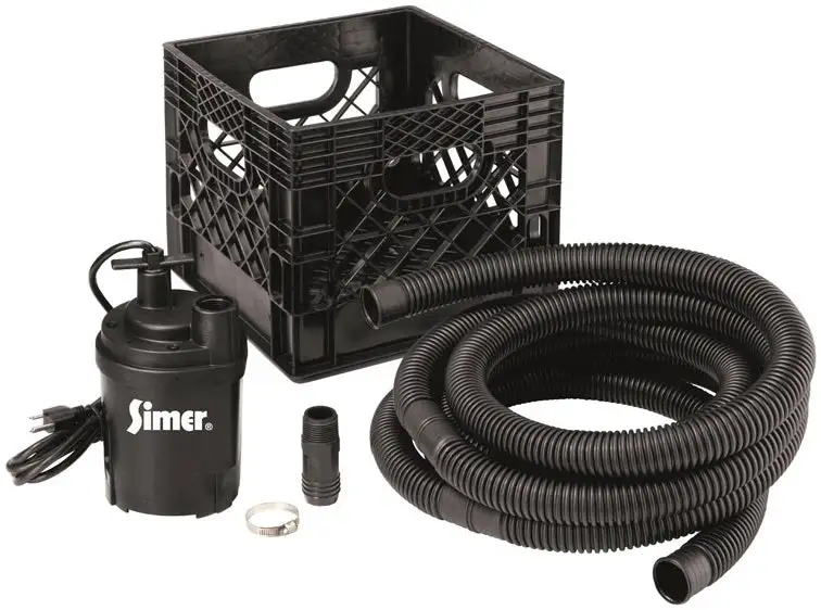 Simer FP0S2600RP Flow N'Stow Multipurpose Utility Pump Kit